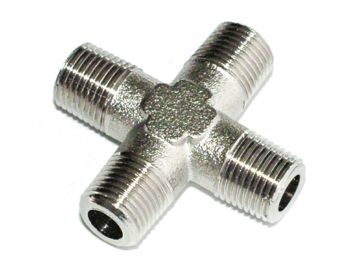 Croix égale mâle conique 128