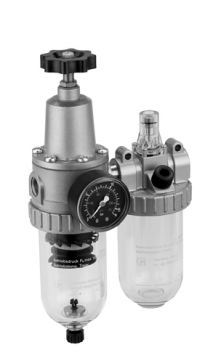 Ensemble Filtre régulateur + Lubrificateur G1" - STANDARD FDO-55-G-HA