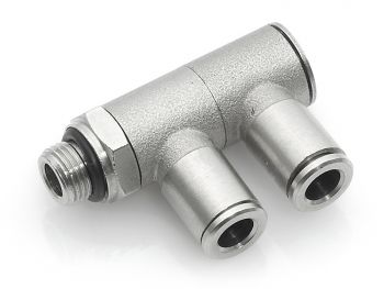 Raccord double coudé 90° orientable filetage mâle BSP cylindrique IPSO 036