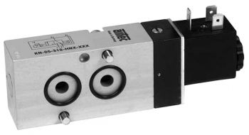 Distributeur à plan de pose NAMUR à commande électrique/rappel différentiel ICKN-55-311-HN