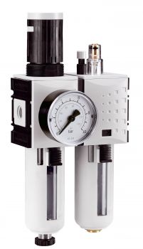 Ensemble Filtre régulateur + Lubrificateur G1/4" - FUTURA KS2U-114-G