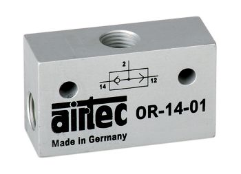 Sélecteur de circuit "OU" OR-14-01 raccordement G1/4