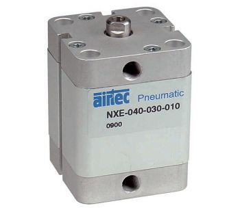Vérin simple-effet UNITOP, diamètre 16 mm, ressort arrière, tige taraudée sortie - Vérin AIRTEC série NXE-016-210