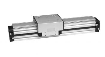 Guidage par palier lisse avec un chariot externe ZX-25-KR